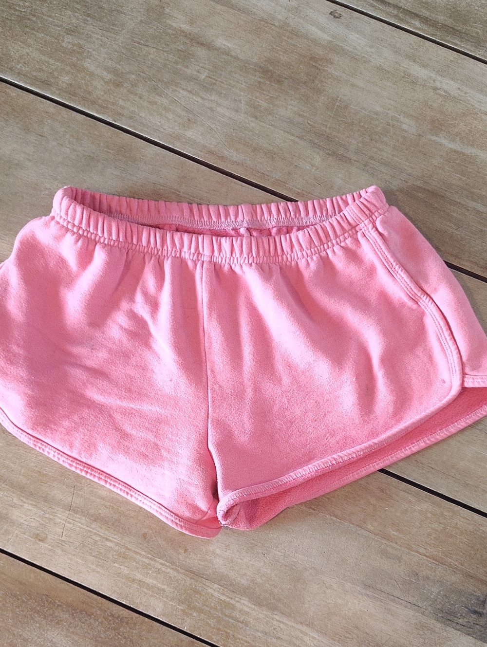 American Apparel Pink Athletic Lounge Shorts